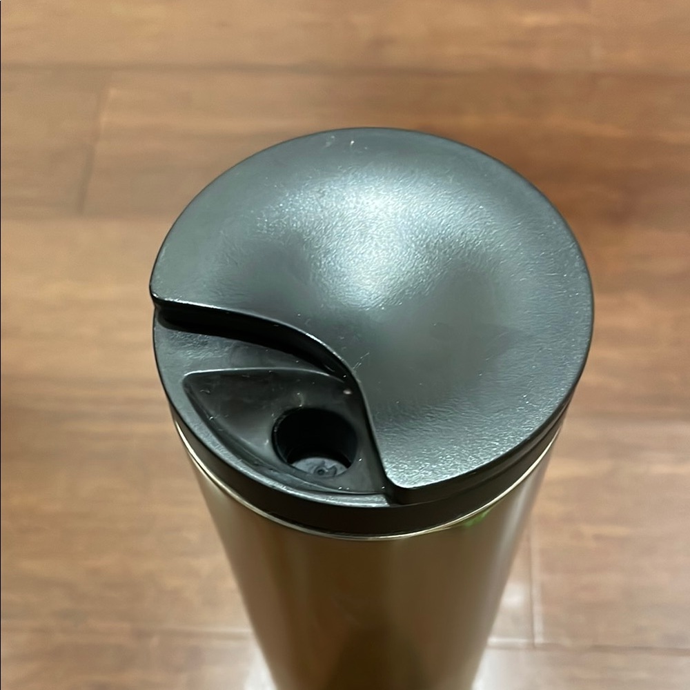 Starbucks Gold Line Color Block Troy Skinny Stainless Steel Coffee Tumbler. - Picture 5 of 7